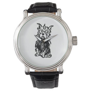 Reloj De Pulsera Perro Terrier