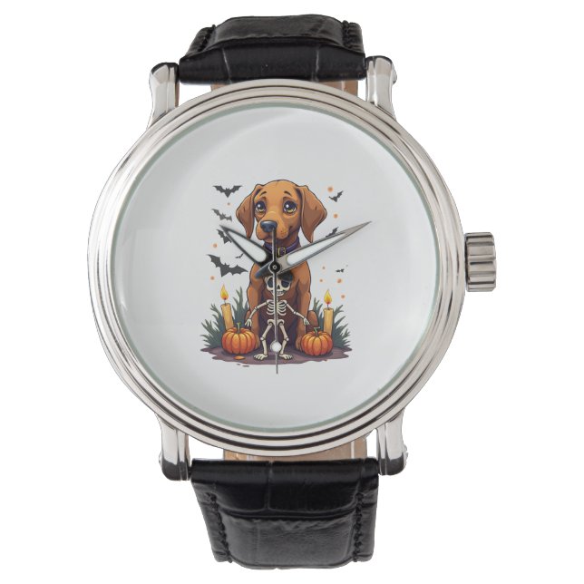 Reloj De Pulsera Perro Voodoo Vizsla (Anverso)