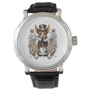 Reloj De Pulsera perro y café
