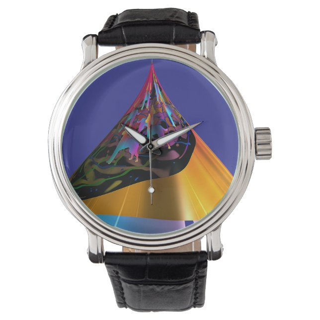 Reloj De Pulsera Perros azules (Anverso)