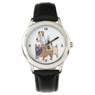 Reloj De Pulsera Perros del dibujo animado
