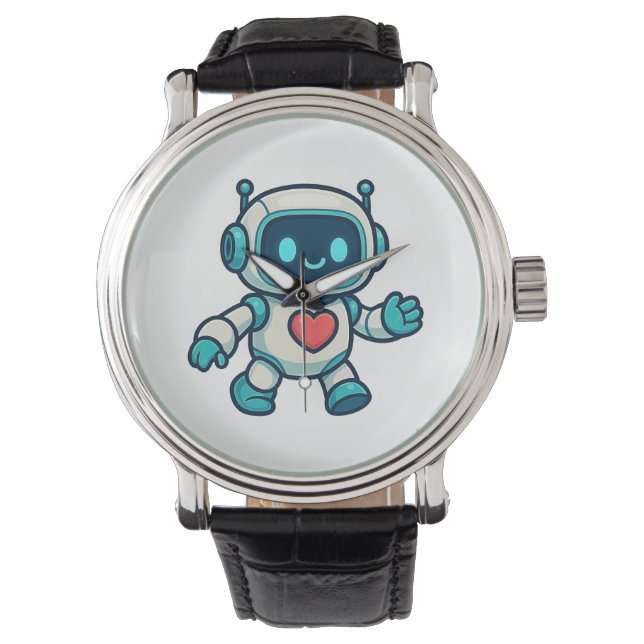 Reloj De Pulsera Personajes de IA y Robots (Anverso)