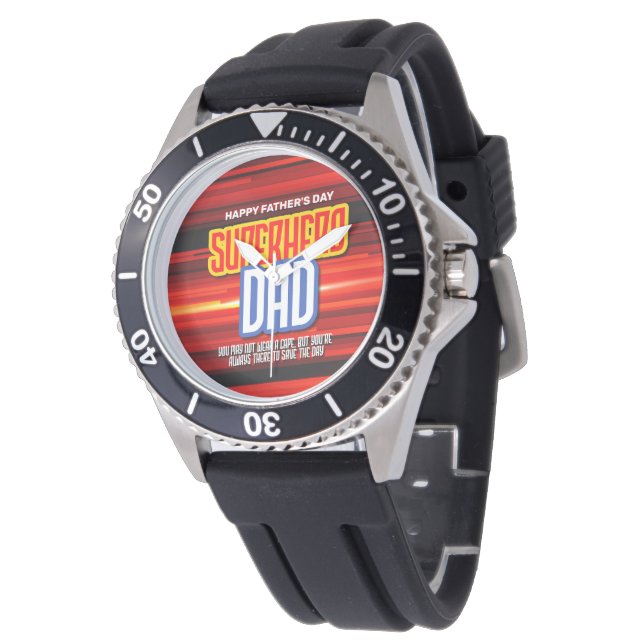Reloj De Pulsera Personaliza a SuperHero Dad (Angular)