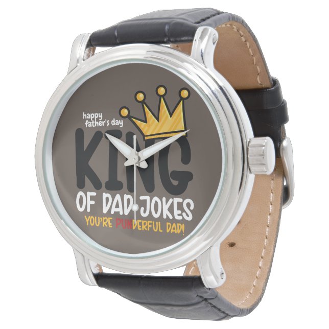 Reloj De Pulsera Personaliza los Chistes del Rey de Papá (Angular)