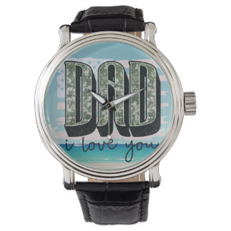 Reloj De Pulsera Personaliza tu propio diseño personalizado papá qu
