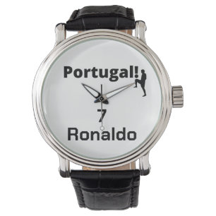 Reloj De Pulsera Personalizable de jugador de fútbol de Portugal