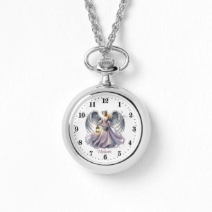 Reloj De Pulsera Personalizable de los amantes del Ángel Elegante