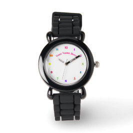 Reloj De Pulsera Personalizable - Elija sus fuentes / Añadir nombre