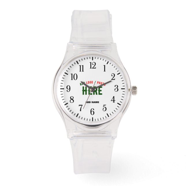 RELOJ DE PULSERA PERSONALIZABLE MODERNO ESTILO CLARO VERIFICADO MAR (Anverso)