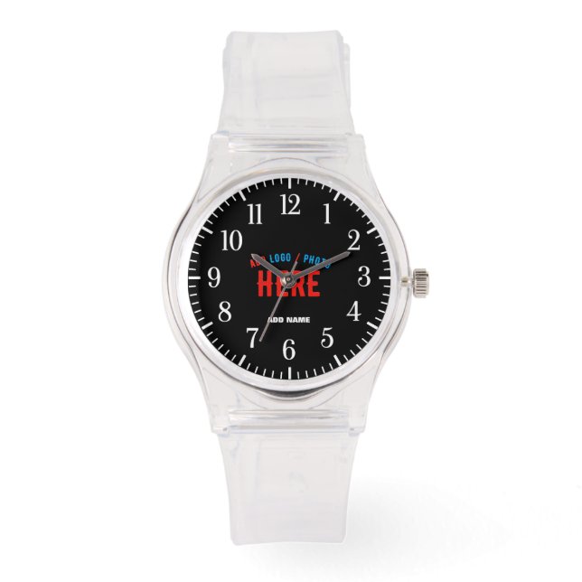 RELOJ DE PULSERA PERSONALIZABLE MODERNO ESTILO CLARO VERIFICADO MAR (Anverso)