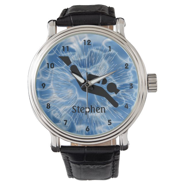 Reloj De Pulsera Personalizable Scuba Diving Design Watch (Anverso)