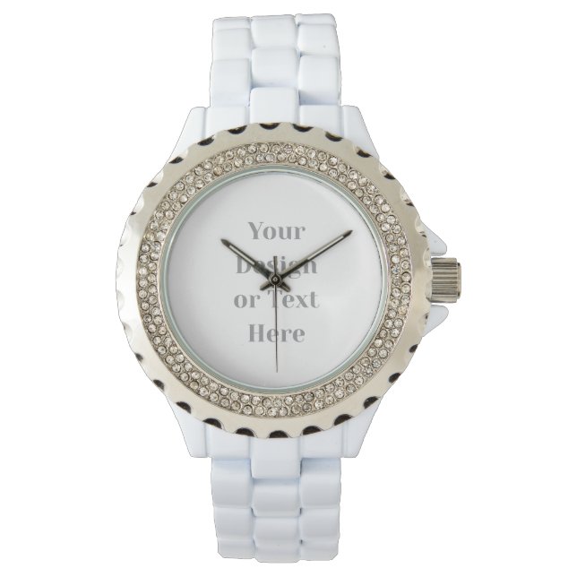 Reloj De Pulsera Personalizable Su diseño o texto aquí Personalizad (Anverso)