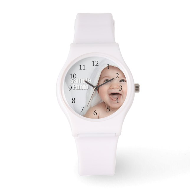 Reloj De Pulsera Personalizable tu control fotográfico (Anverso)