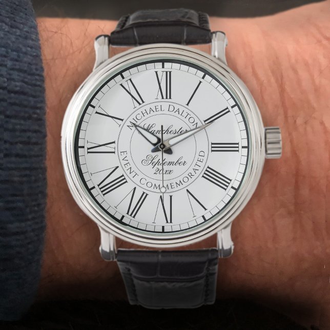 Reloj De Pulsera Personalización de la conmemoración de eventos esp (Subido por el creador)