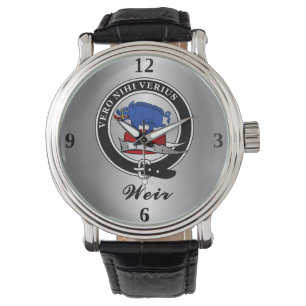 Reloj De Pulsera Personalización de la insignia Weir Clan