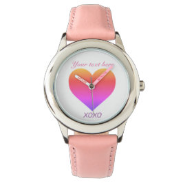 Reloj De Pulsera Personalización de XOXO HEART