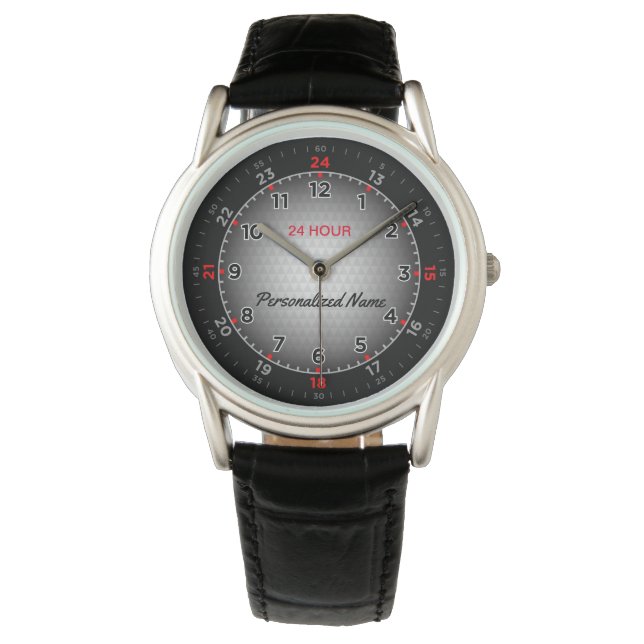 Reloj De Pulsera Personalizado 24 horas de vigilancia (Anverso)
