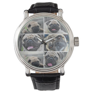 Reloj De Pulsera Personalizado 6 imágenes de collage