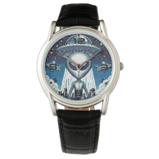 Reloj De Pulsera Personalizado Alien Watch