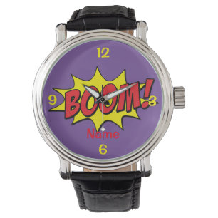 Reloj De Pulsera Personalizado Boom Thunder_Cove