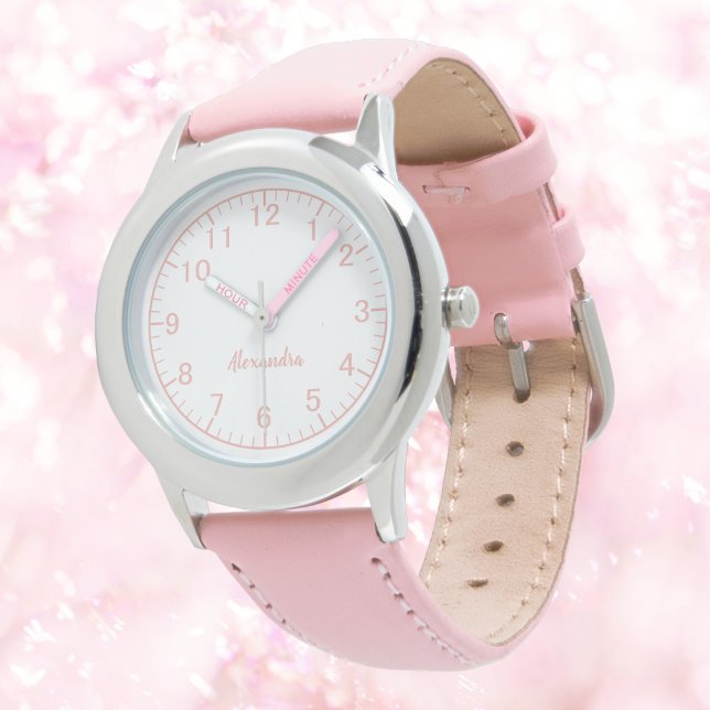 Reloj De Pulsera Personalizado Chica Nombre Acero inoxidable Correa (Subido por el creador)