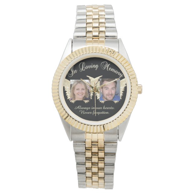 Reloj De Pulsera Personalizado conmemorativo de la foto Watch (Anverso)