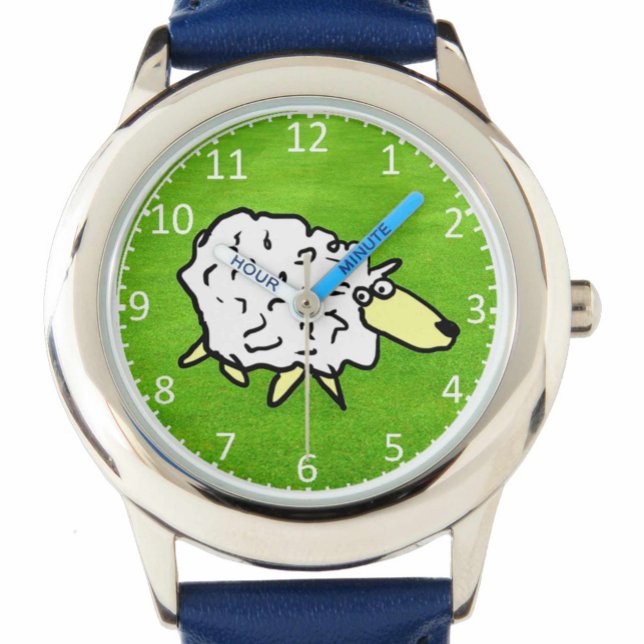 Reloj De Pulsera Personalizado de diseño de ovejas divertidas para  (Subido por el creador)