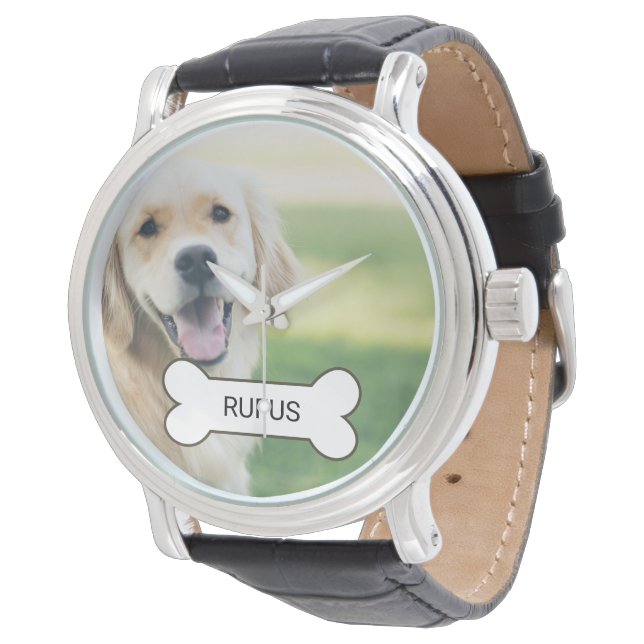Reloj De Pulsera Personalizado De Fotografía Y Nombre Personalizado (Angular)