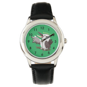 Reloj De Pulsera Personalizado de kookaburra gracioso