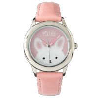Personalizado de la linda conejita rosa