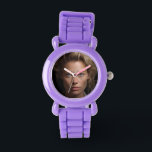 Reloj De Pulsera Personalizado de plantillas de fotos<br><div class="desc">Este diseño puede ser personalizado en el área proporcionada cambiando la foto y/o el texto. O puede personalizarse haciendo clic en Personalizar esta plantilla y, a continuación, eligiendo la opción de hacer clic en el personalizar y eliminando o cambiando el color del fondo, agregando texto, cambiando el color o estilo...</div>