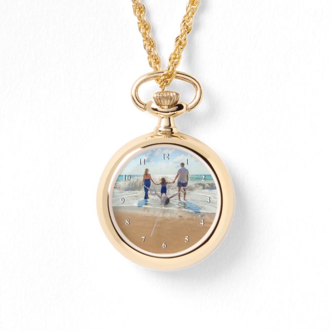 Reloj De Pulsera Personalizado de su regalo personalizado de Photo  (Anverso)