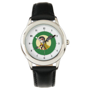 Reloj De Pulsera Personalizado de superhéroe chica
