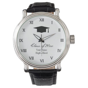 Reloj De Pulsera Personalizado de supervisión de graduación para es