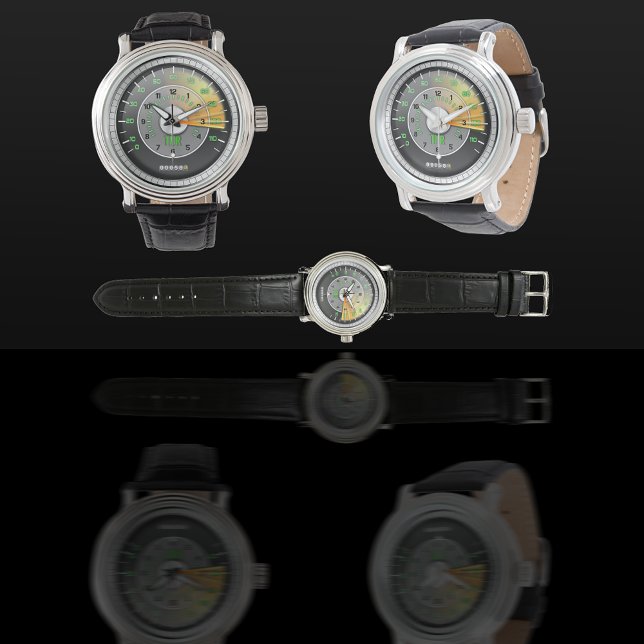 Reloj De Pulsera Personalizado del velocímetro de Carreras (Subido por el creador)
