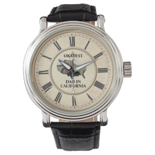 Reloj De Pulsera Personalizado EE.UU. foto de Okayest papá