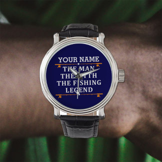 Reloj De Pulsera Personalizado El Hombre El Mito De La Leyenda Pesq