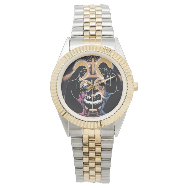 Reloj de pulsera personalizado elegante: estilo at (Anverso)
