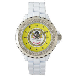 Reloj De Pulsera Personalizado femenina Bowling (añadir nombre) Dia