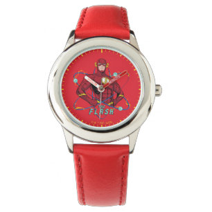 Reloj De Pulsera Personalizado Flash Atomic Graphic