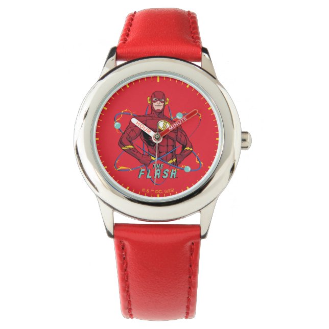 Reloj De Pulsera Personalizado Flash Atomic Graphic (Anverso)