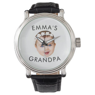 Reloj De Pulsera Personalizado Foto Face Mamá Abuela Abuela Cumplea
