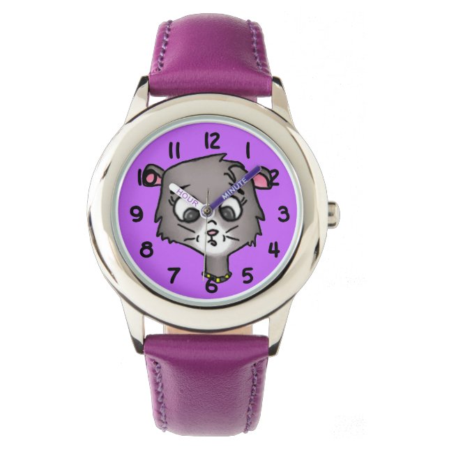 Reloj De Pulsera Personalizado Kitten (Anverso)