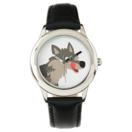 Reloj De Pulsera Personalizado lindo Hungry Wolf Watch