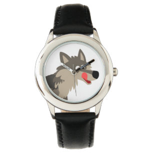 Reloj De Pulsera Personalizado lindo Hungry Wolf Watch