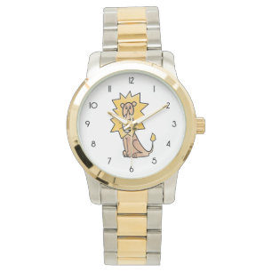 Reloj De Pulsera personalizado lindo león niños retro safari jungla
