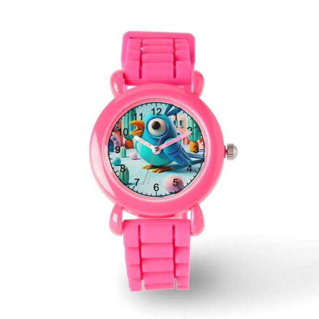 Reloj De Pulsera personalizado lúdico vibrante (Anverso)