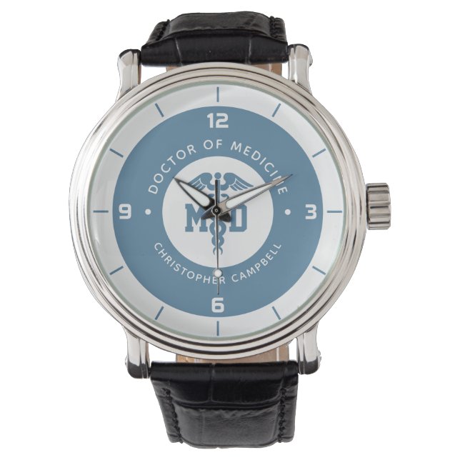 Reloj De Pulsera Personalizado Médica de Medicina Médica Graduación (Anverso)
