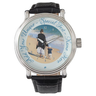 Reloj De Pulsera Personalizado Mensajes de texto y fotos a mejor ma