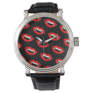 Reloj De Pulsera Personalizado Monstruo Vampiro levanta bruscamente